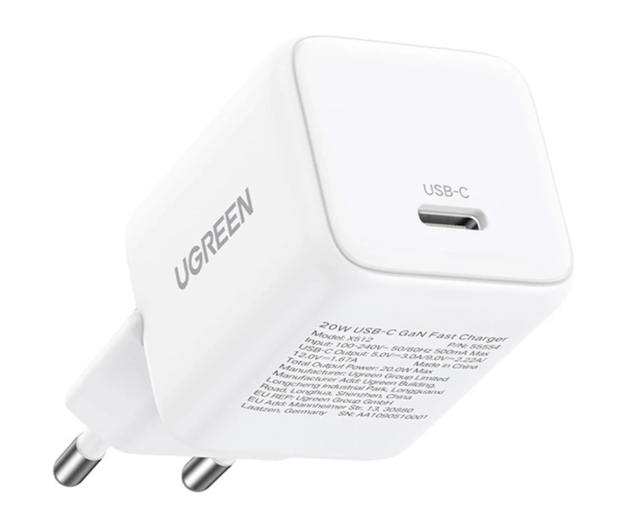 UGREEN Ładowarka sieciowa X513 30W GaN 1x USB-C - biała 6941876260096 - 1416982 - zdjęcie